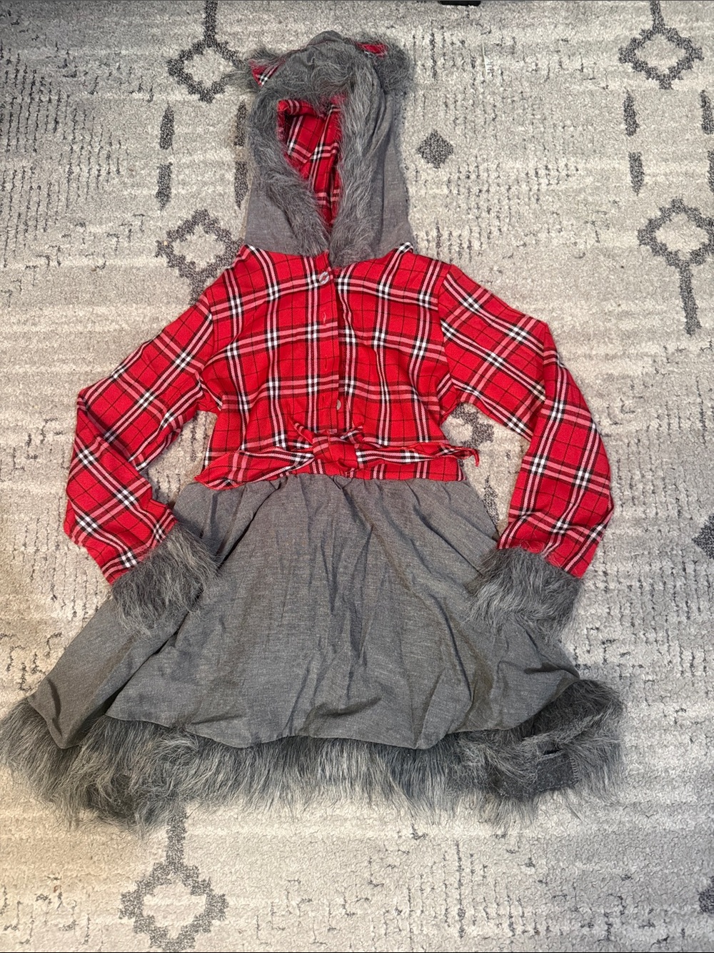 girls wolf halloween costume